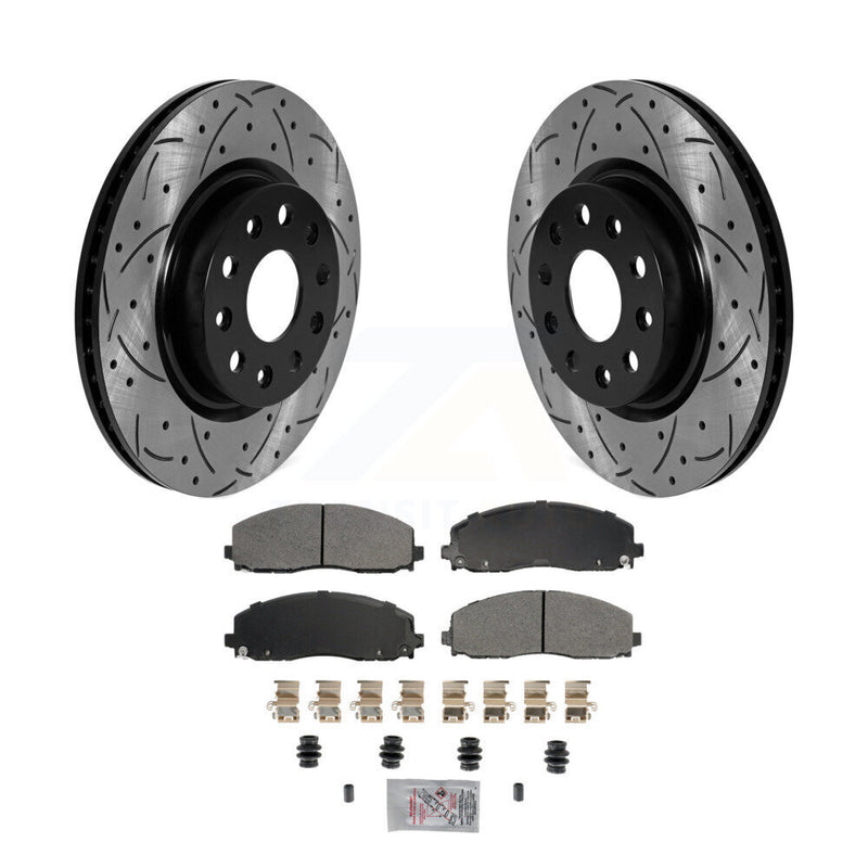 Transit Auto KDA-102751 Disc Brake Kit for 2021-2024 Jeep Wrangler - Front product image