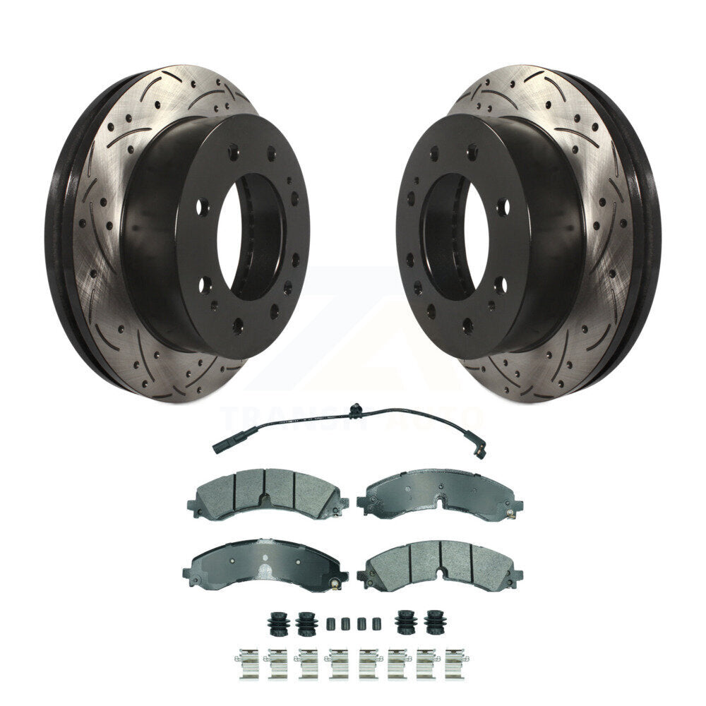 Transit Auto KDA-102752 Disc Brake Kit for 2020-2024 Chevrolet Silverado 2500 HD, Chevrolet Silverado 3500 HD, GMC Sierra 2500 HD & more - Front product image