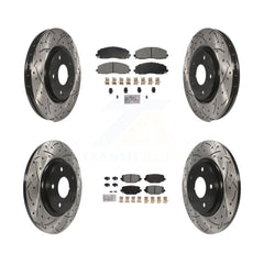 Transit Auto KDA-102754 Disc Brake Kit for 2012-2020 Dodge Grand Caravan, Dodge Journey, Chrysler Town & Country & more - Front and Rear product image