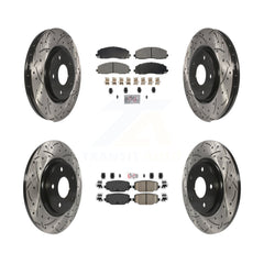 Transit Auto KDA-102755 Disc Brake Kit for 2012-2020 Dodge Grand Caravan, Dodge Journey, Chrysler Town & Country & more - Front and Rear product image