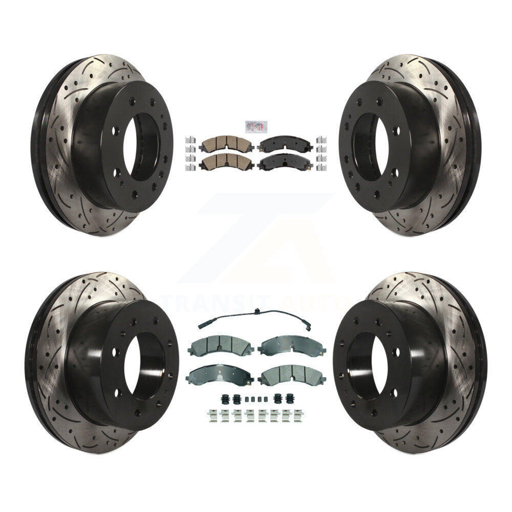 Transit Auto KDA-102758 Disc Brake Kit for 2020-2024 Chevrolet Silverado 2500 HD, Chevrolet Silverado 3500 HD, GMC Sierra 2500 HD & more - Front and Rear product image