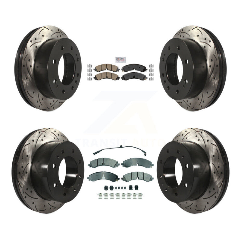 Transit Auto KDA-102758 Disc Brake Kit for 2020-2024 Chevrolet Silverado 2500 HD, Chevrolet Silverado 3500 HD, GMC Sierra 2500 HD & more - Front and Rear product image