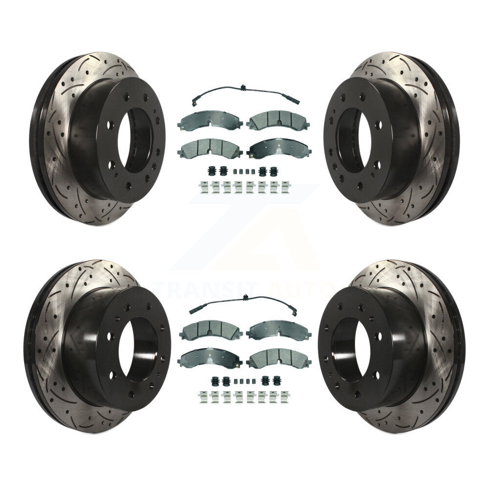 Transit Auto KDA-102760 Disc Brake Kit for 2020-2024 Chevrolet Silverado 2500 HD, Chevrolet Silverado 3500 HD, GMC Sierra 2500 HD & more - Front and Rear product image