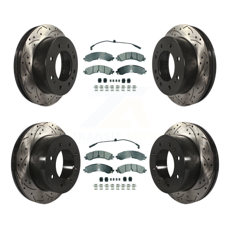 Transit Auto KDA-102760 Disc Brake Kit for 2020-2024 Chevrolet Silverado 2500 HD, Chevrolet Silverado 3500 HD, GMC Sierra 2500 HD & more - Front and Rear product image