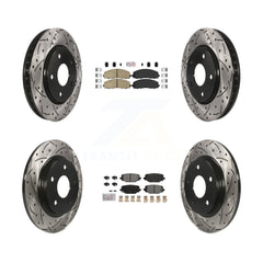 Transit Auto KDA-102761 Disc Brake Kit for 2017-2018 Dodge Grand Caravan - Front and Rear product image