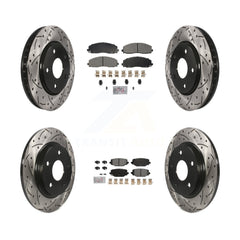 Transit Auto KDA-102762 Disc Brake Kit for 2017-2018 Dodge Grand Caravan - Front and Rear product image