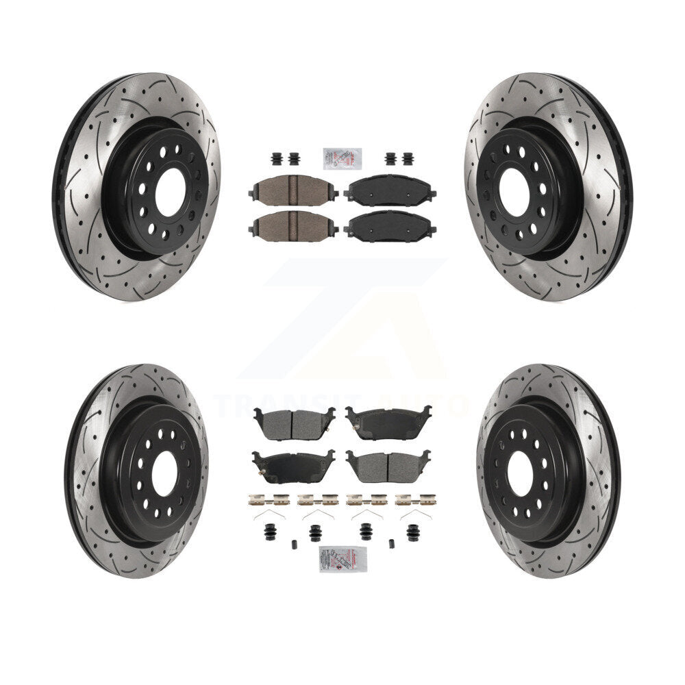 Transit Auto KDA-102768 Disc Brake Kit for 2019-2024 Ram 1500 - Front and Rear product image