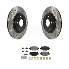 Transit Auto KDA-102772 Disc Brake Kit for 2012-2020 Dodge Grand Caravan, Dodge Journey, Chrysler Town & Country & more - Rear product image