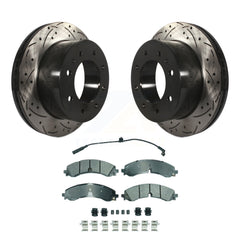 Transit Auto KDA-102774 Disc Brake Kit for 2020-2024 Chevrolet Silverado 2500 HD, Chevrolet Silverado 3500 HD, GMC Sierra 2500 HD & more - Rear product image