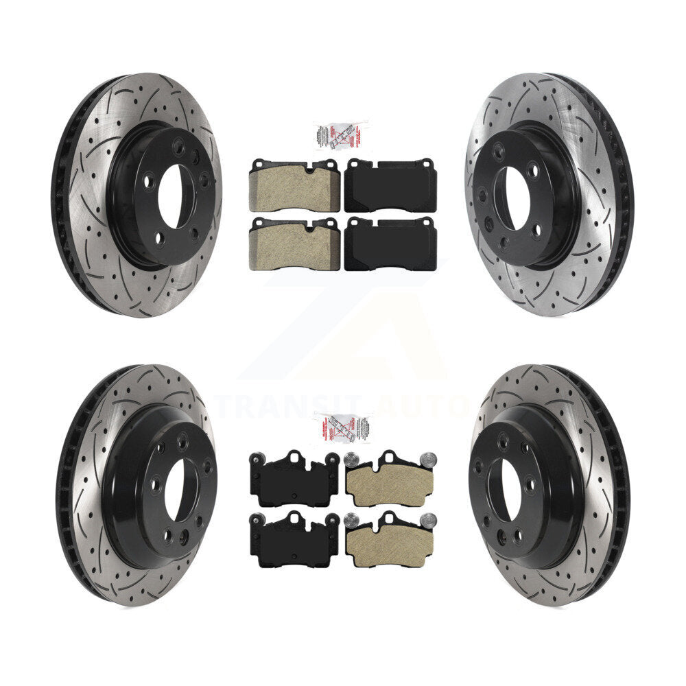 Transit Auto KDA-102775 Disc Brake Kit for 2008-2010 Volkswagen Touareg - Front and Rear product image