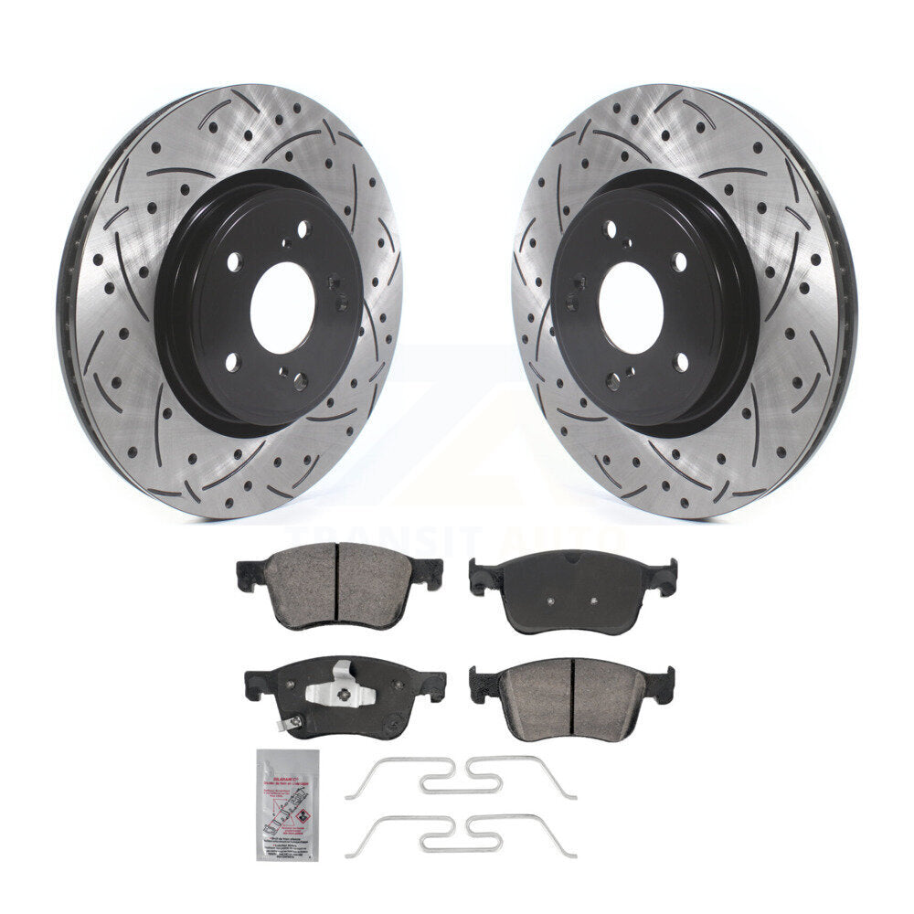 Transit Auto KDA-102776 Disc Brake Kit for 2018-2024 Acura Integra, Honda Accord, Honda Civic - Front product image