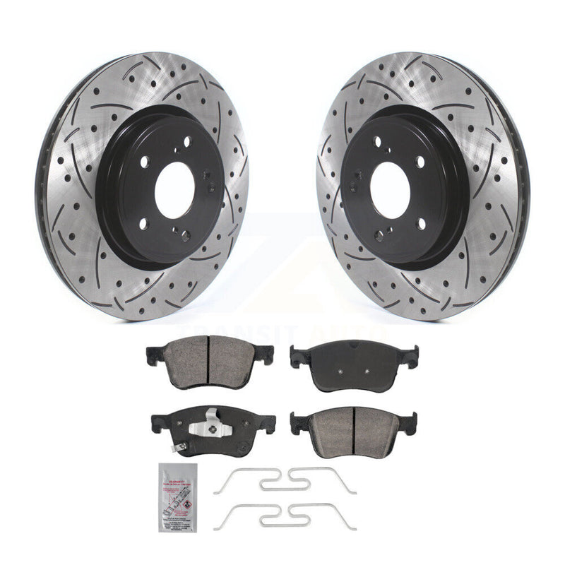 Transit Auto KDA-102776 Disc Brake Kit for 2018-2024 Acura Integra, Honda Accord, Honda Civic - Front product image