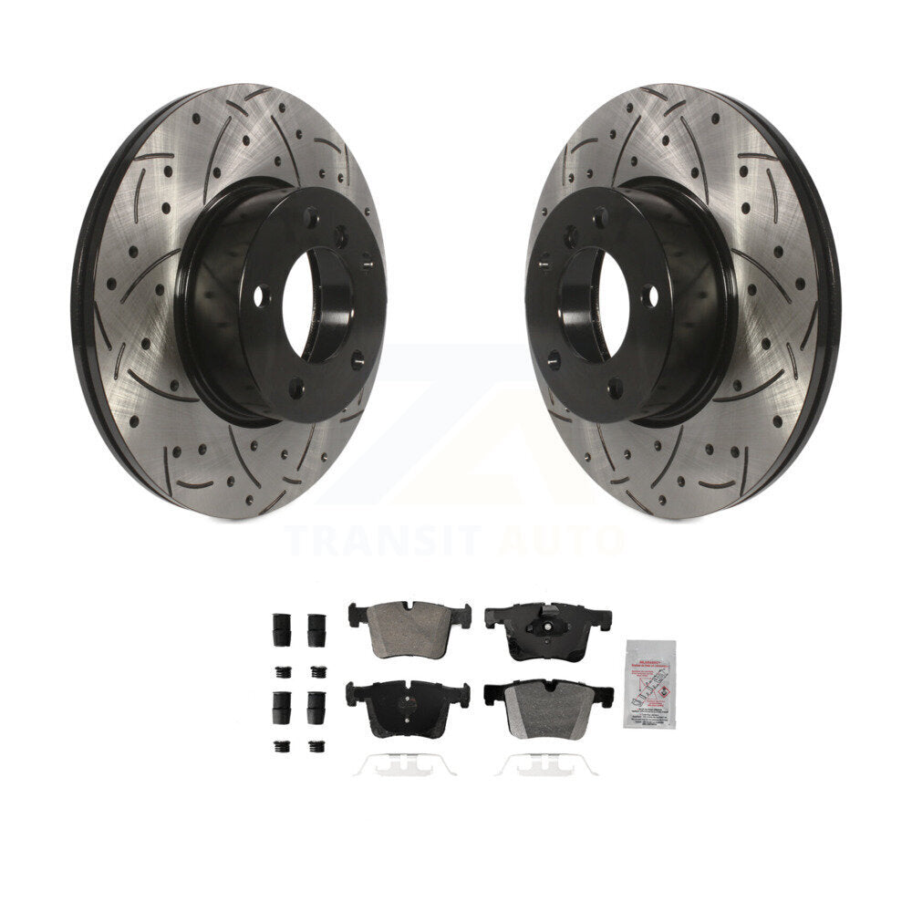 Transit Auto KDA-102777 Disc Brake Kit for 2012-2021 BMW 230i, BMW 230i xDrive, BMW 328d & more - Front product image