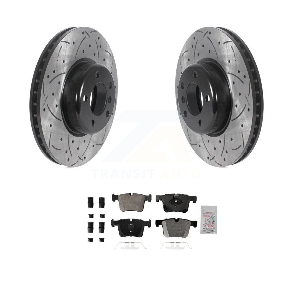 Transit Auto KDA-102778 Disc Brake Kit for 2013-2015 BMW 335i, BMW 335i GT xDrive, BMW 335i xDrive - Front product image