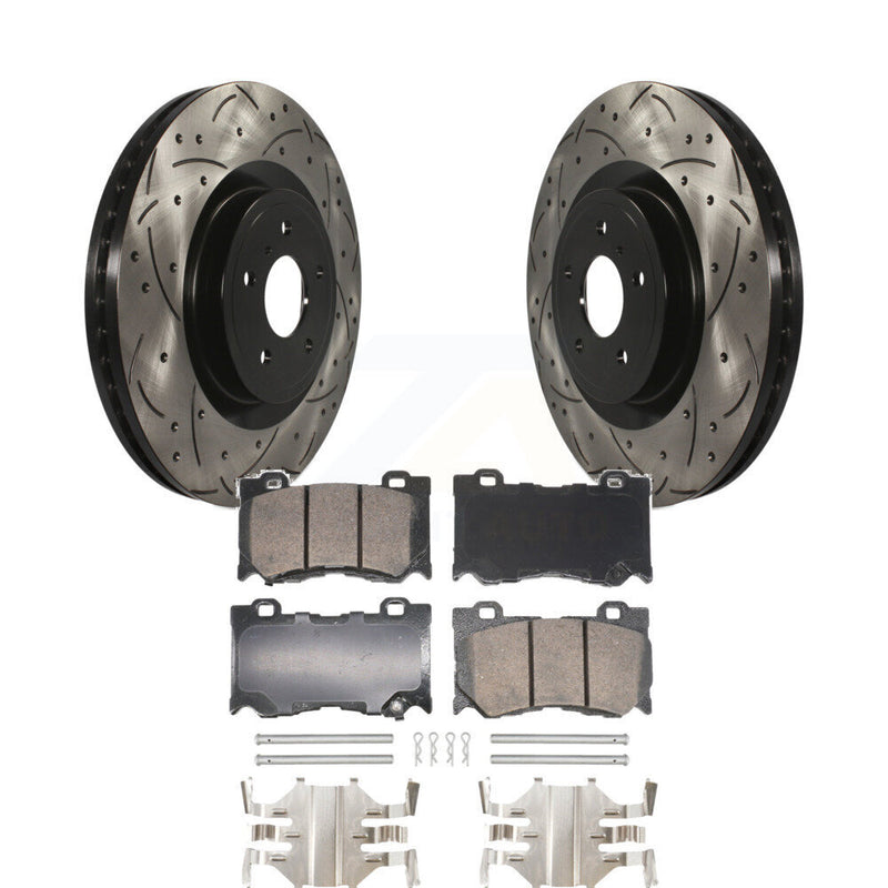 Transit Auto KDA-102779 Disc Brake Kit for 2009-2024 Nissan Z, INFINITI Q60, INFINITI Q70L & more - Front product image