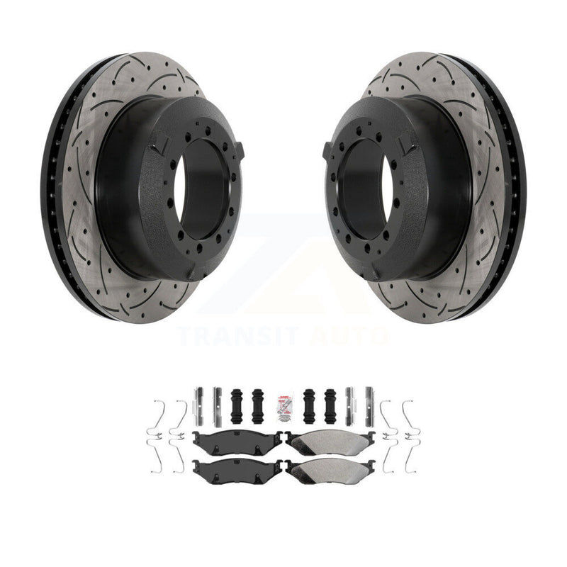Transit Auto KDA-102780 Disc Brake Kit for 2010-2018 IC Corporation AE School Bus, IC Corporation AC Commercial Bus, International TerraStar - Front product image