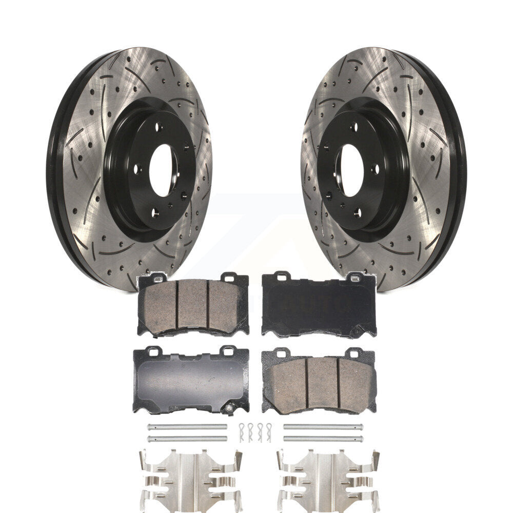 Transit Auto KDA-102785 Disc Brake Kit for 2009-2013 INFINITI G37 - Front product image