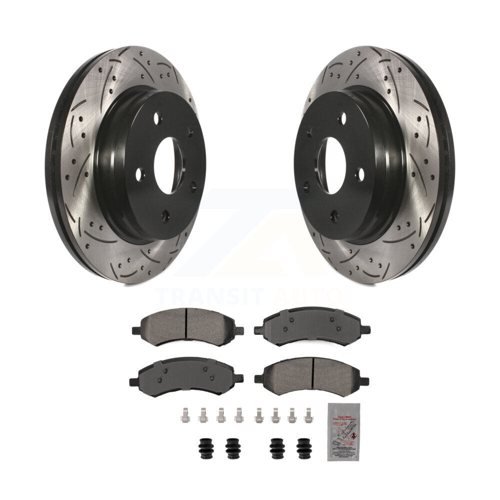 Transit Auto KDA-102787 Disc Brake Kit for 2006-2023 Ram 1500 Classic, Ram 1500, Dodge Ram 1500 & more - Front product image