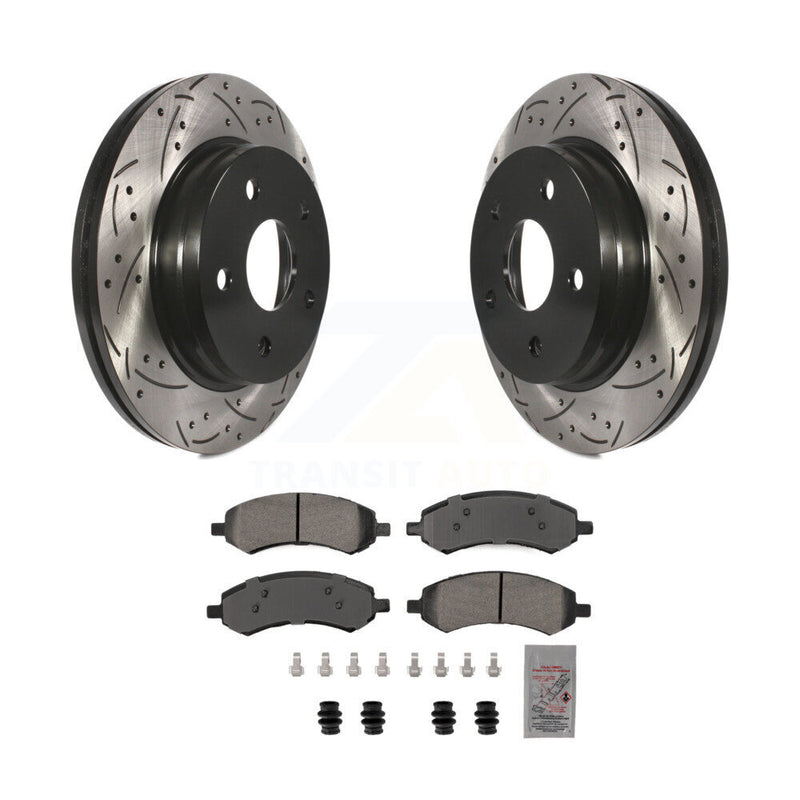Transit Auto KDA-102787 Disc Brake Kit for 2006-2023 Ram 1500 Classic, Ram 1500, Dodge Ram 1500 & more - Front product image