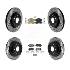 Transit Auto KDA-102791 Disc Brake Kit for 2021 Jeep Wrangler - Front and Rear product image