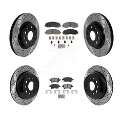 Transit Auto KDA-102792 Disc Brake Kit for 2021 Jeep Wrangler - Front and Rear product image