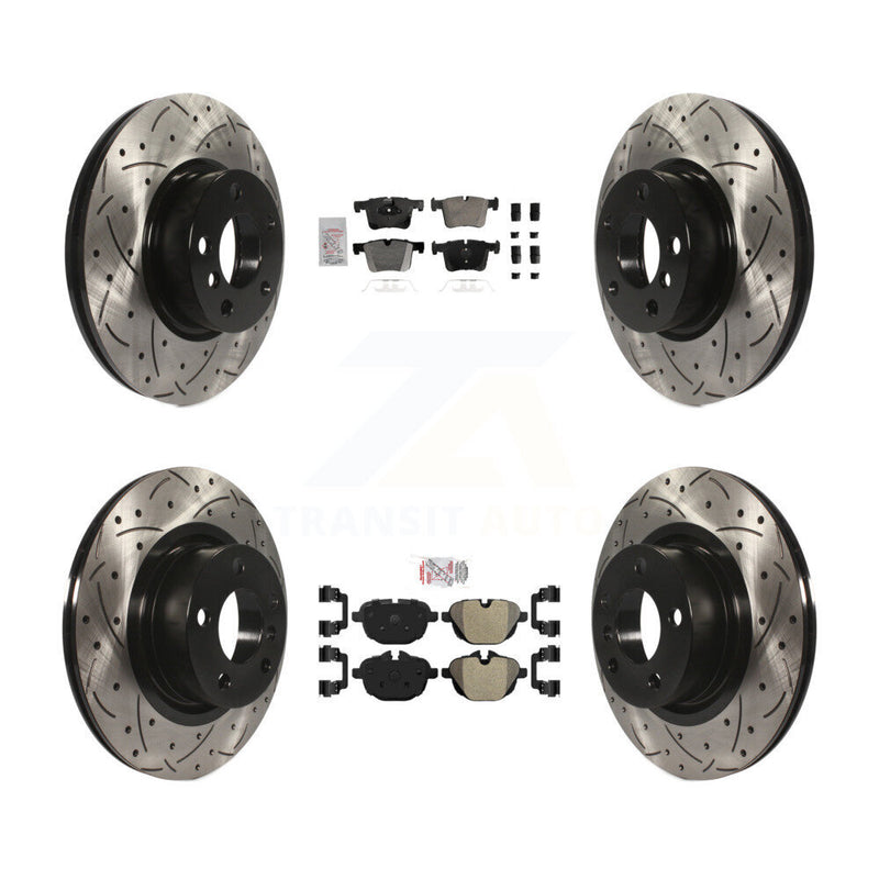 Transit Auto KDA-102793 Disc Brake Kit for 2011-2018 BMW X4, BMW X3 - Front and Rear product image