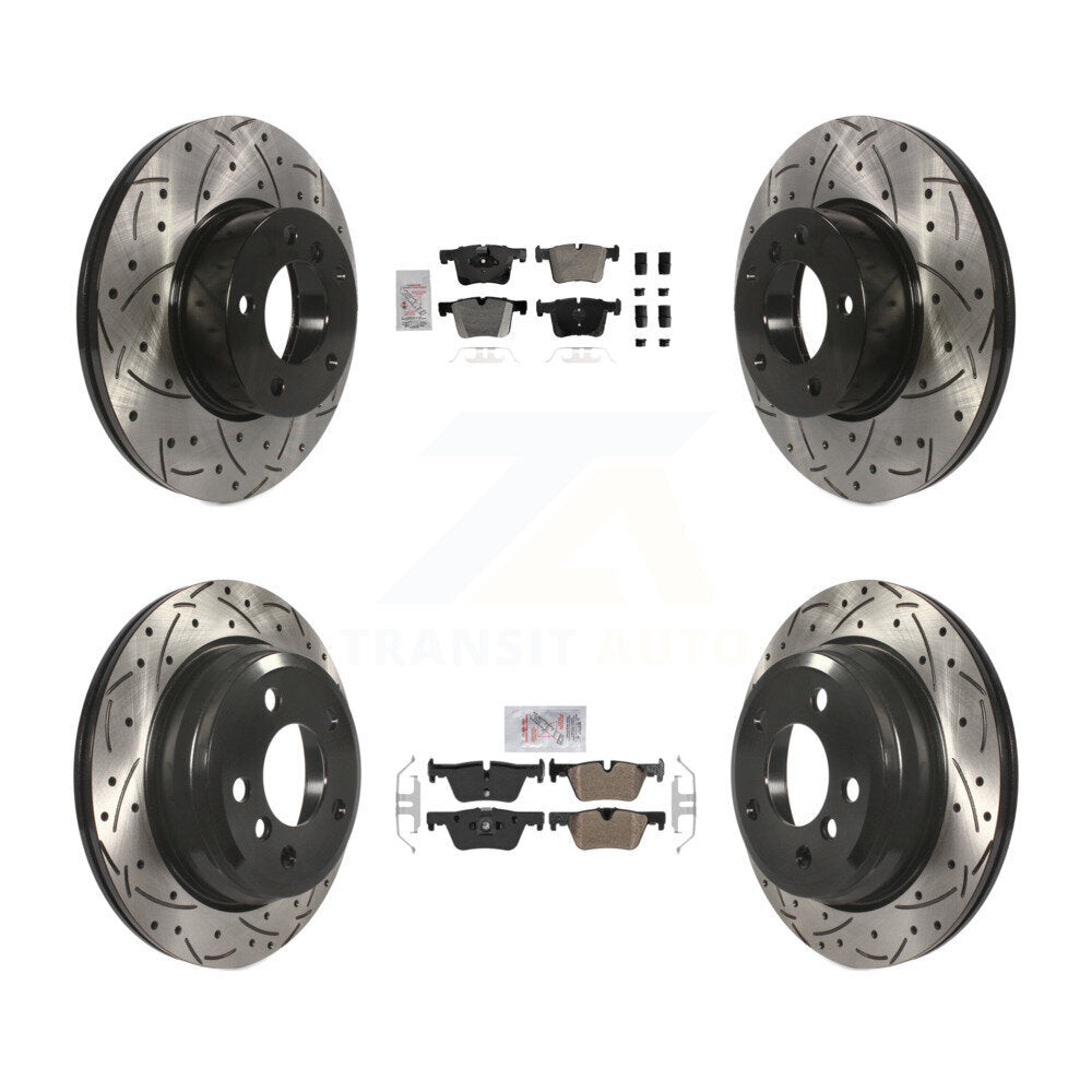 Transit Auto KDA-102794 Disc Brake Kit for 2013-2018 BMW 328d xDrive, BMW 320i xDrive - Front and Rear product image
