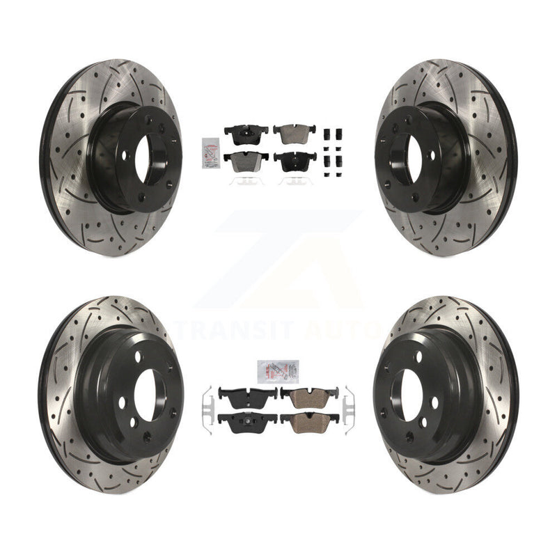Transit Auto KDA-102794 Disc Brake Kit for 2013-2018 BMW 328d xDrive, BMW 320i xDrive - Front and Rear product image