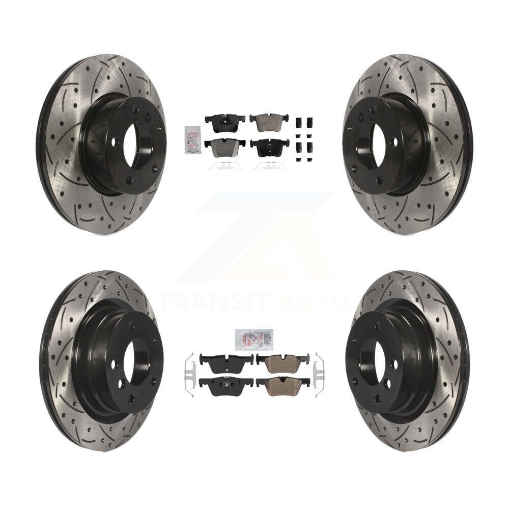 Transit Auto KDA-102795 Disc Brake Kit for 2013-2018 BMW 328d, BMW 320i - Front and Rear product image