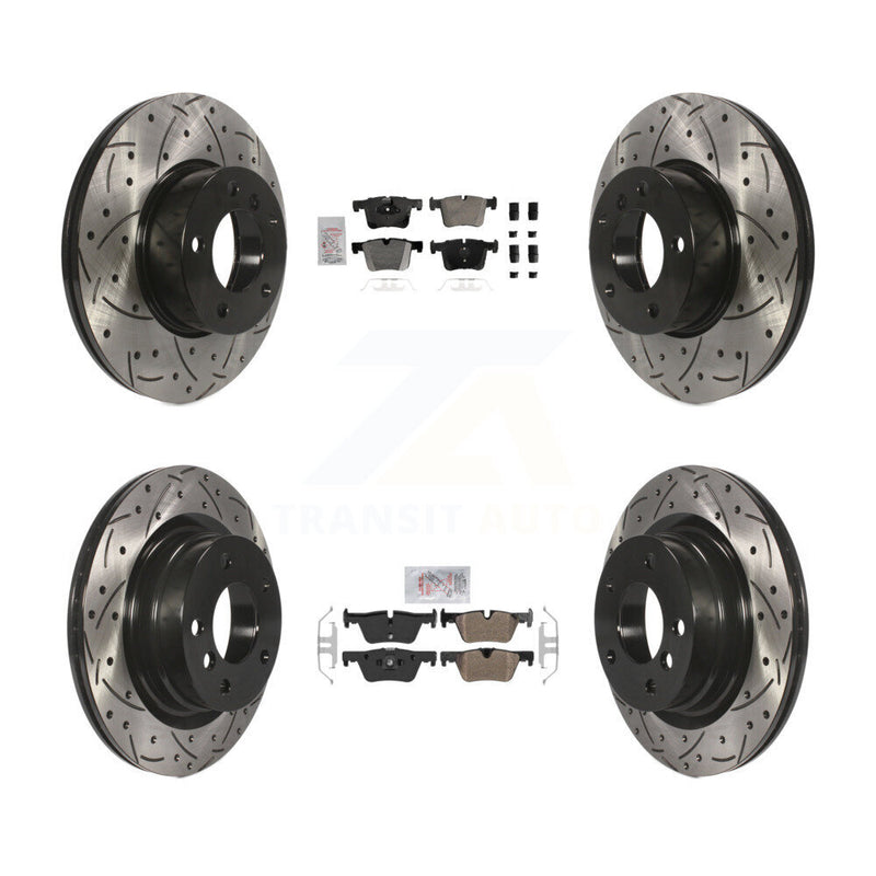 Transit Auto KDA-102795 Disc Brake Kit for 2013-2018 BMW 328d, BMW 320i - Front and Rear product image
