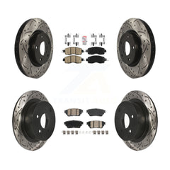 Transit Auto KDA-102799 Disc Brake Kit for 2019-2020 Nissan Altima - Front and Rear product image