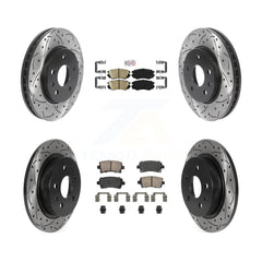 Transit Auto KDA-102813 Disc Brake Kit for 2013-2016 Chevrolet Malibu Limited, Chevrolet Malibu - Front and Rear product image