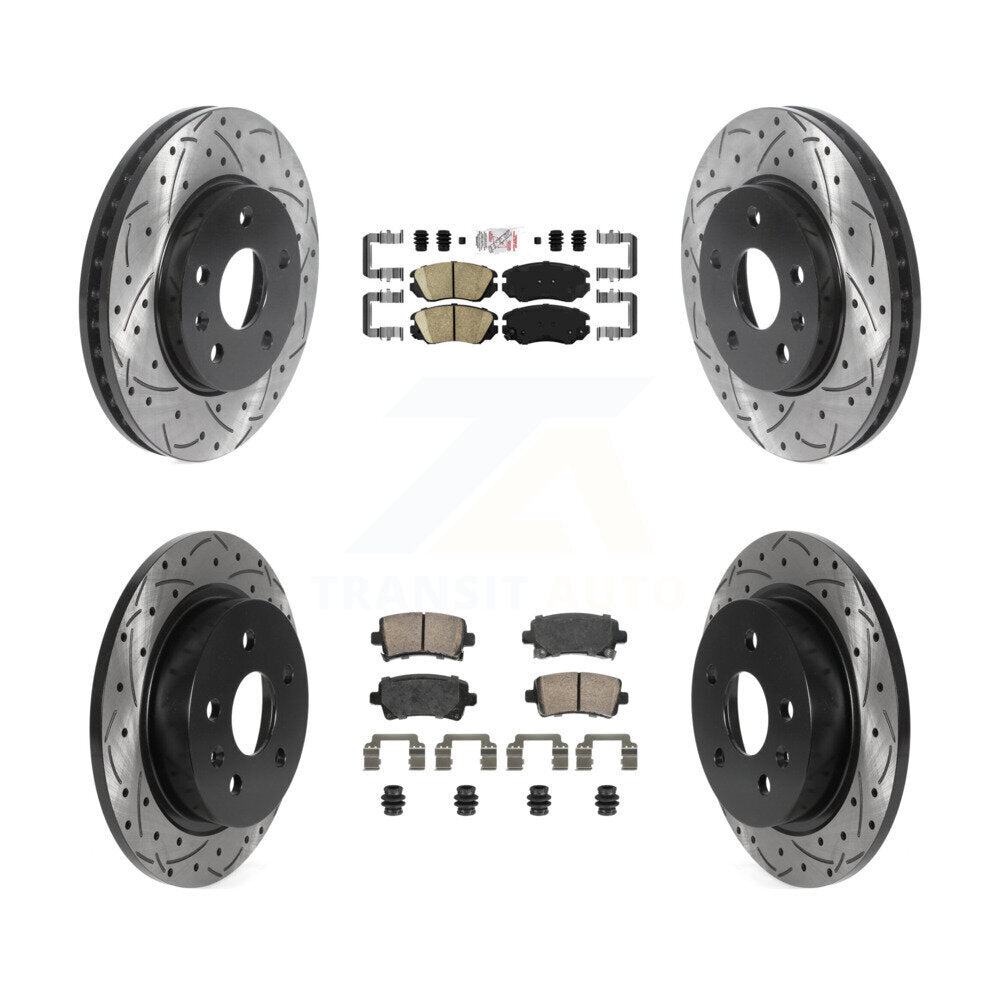 Transit Auto KDA-102816 Disc Brake Kit for 2013-2016 Chevrolet Malibu Limited, Chevrolet Malibu - Front and Rear product image