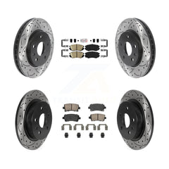 Transit Auto KDA-102816 Disc Brake Kit for 2013-2016 Chevrolet Malibu Limited, Chevrolet Malibu - Front and Rear product image