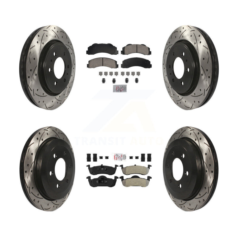Transit Auto KDA-102818 Disc Brake Kit for 2010-2017 Ford Expedition, Lincoln Navigator - Front and Rear product image
