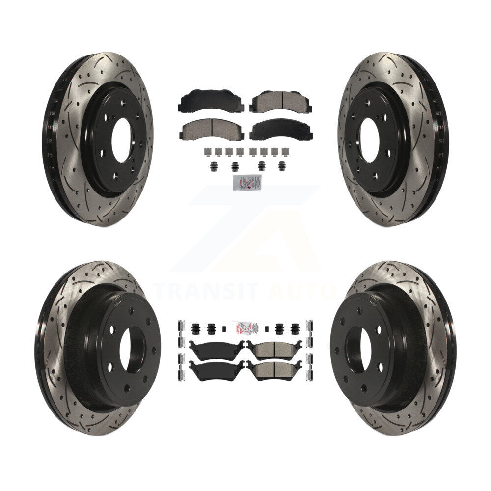 Transit Auto KDA-102821 Disc Brake Kit for 2012-2014 Ford F-150 - Front and Rear product image