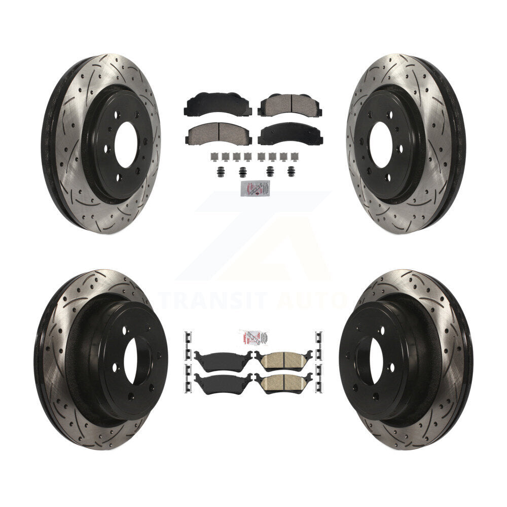 Transit Auto KDA-102822 Disc Brake Kit for 2012-2017 Ford F-150 - Front and Rear product image
