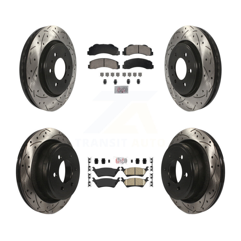 Transit Auto KDA-102823 Disc Brake Kit for 2012-2017 Ford F-150 - Front and Rear product image