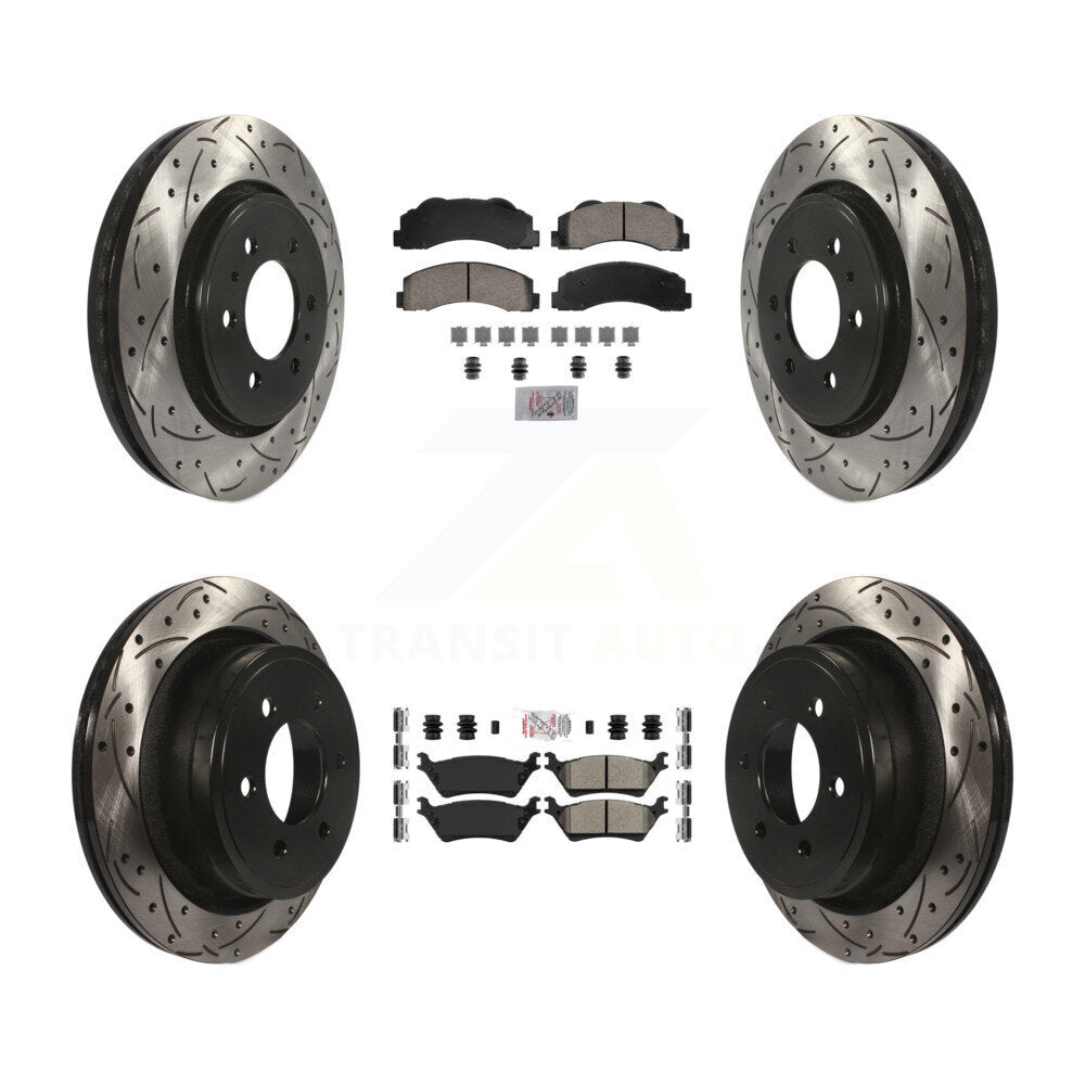 Transit Auto KDA-102824 Disc Brake Kit for 2012-2017 Ford F-150 - Front and Rear product image