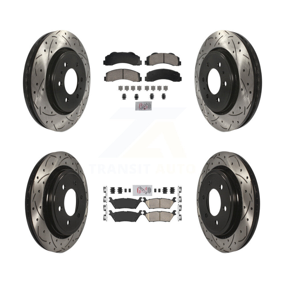 Transit Auto KDA-102825 Disc Brake Kit for 2015-2017 Ford F-150 - Front and Rear product image