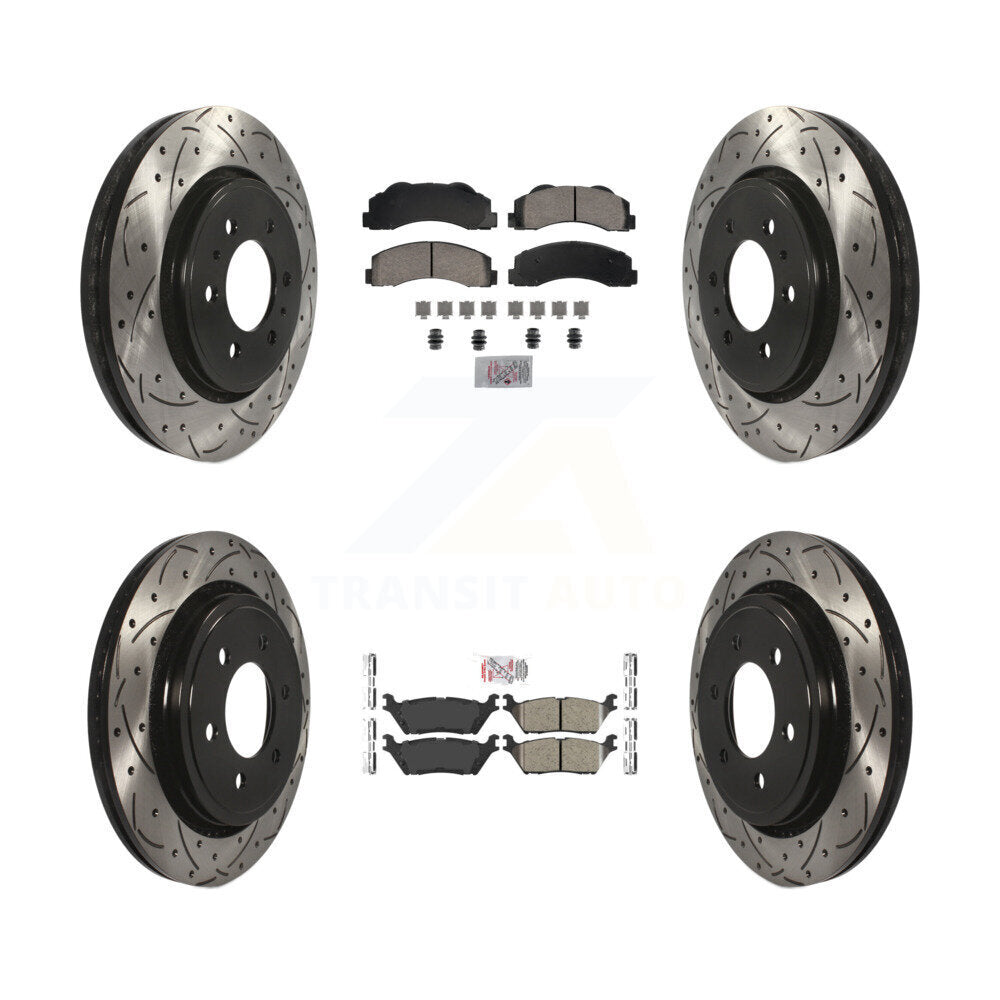 Transit Auto KDA-102826 Disc Brake Kit for 2015-2017 Ford F-150 - Front and Rear product image