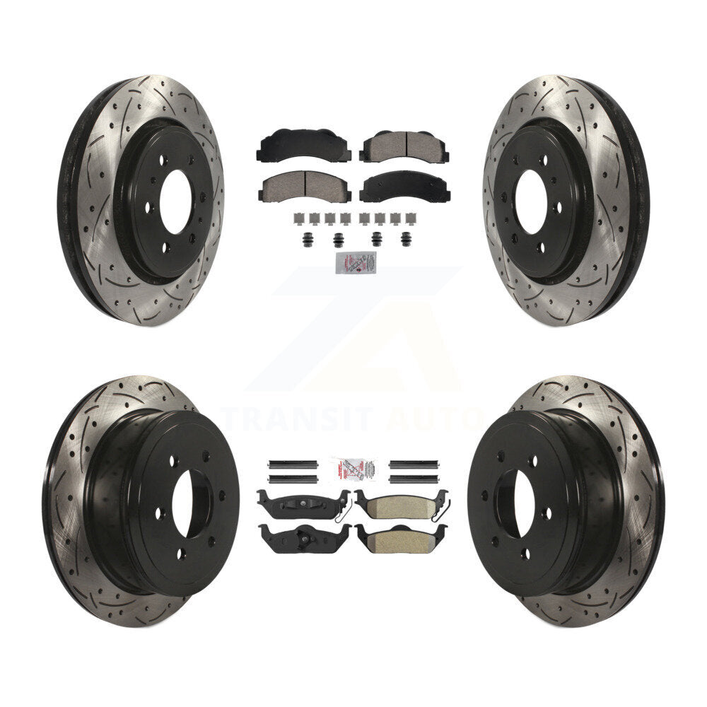Transit Auto KDA-102827 Disc Brake Kit for 2010-2011 Ford F-150 - Front and Rear product image