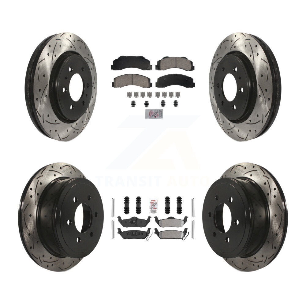 Transit Auto KDA-102828 Disc Brake Kit for 2010-2011 Ford F-150 - Front and Rear product image
