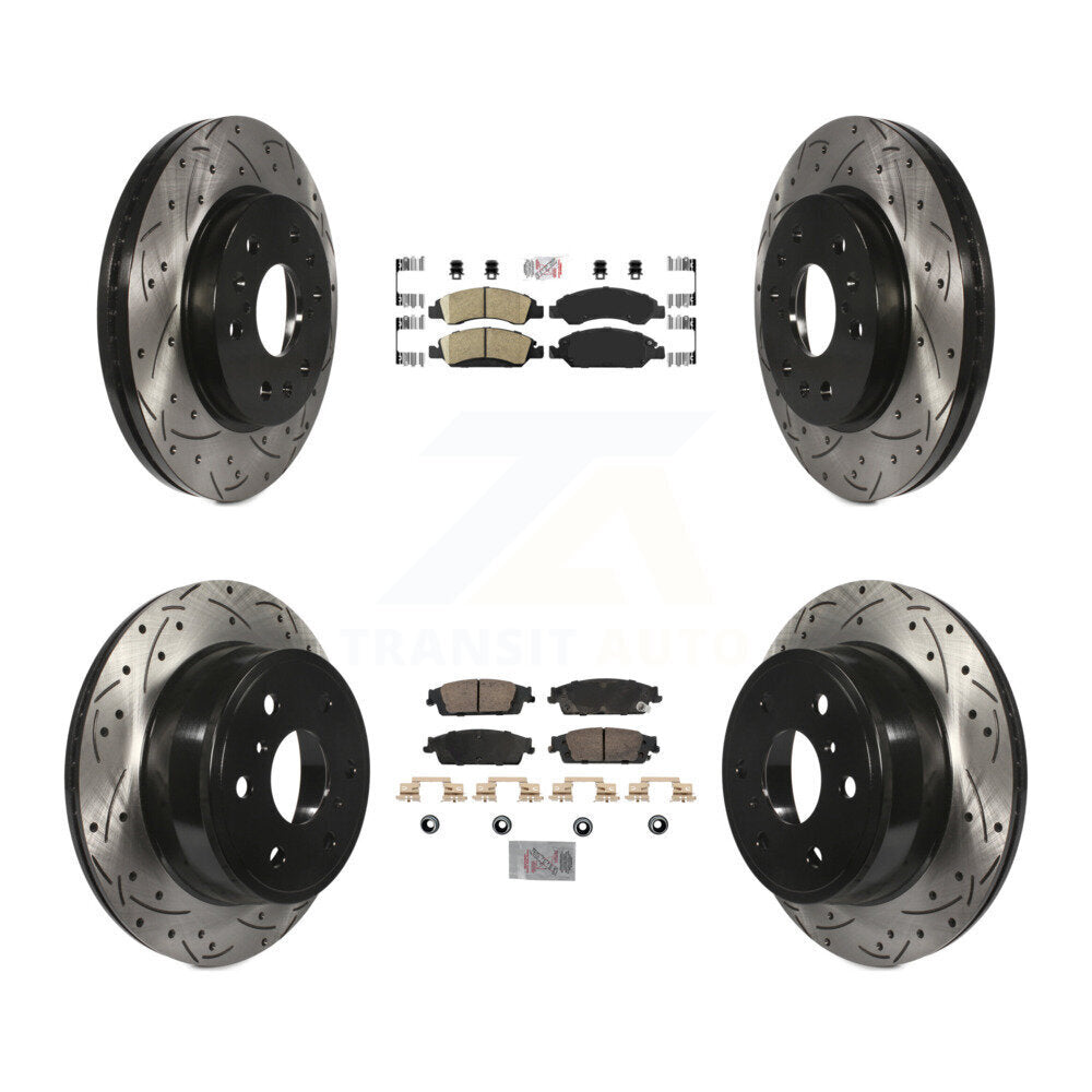 Transit Auto KDA-102831 Disc Brake Kit for 2014-2020 Chevrolet Suburban, Cadillac Escalade, Cadillac Escalade ESV & more - Front and Rear product image