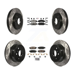 Transit Auto KDA-102833 Disc Brake Kit for 2014-2020 Chevrolet Suburban, Cadillac Escalade, Cadillac Escalade ESV & more - Front and Rear product image