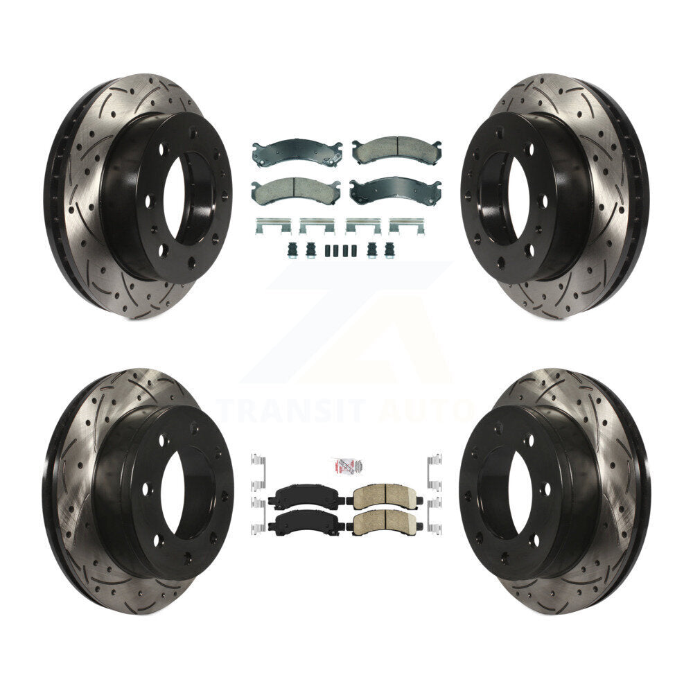 Transit Auto KDA-102837 Disc Brake Kit for 2003-2010 Chevrolet Express 2500, GMC Savana 2500 - Front and Rear product image