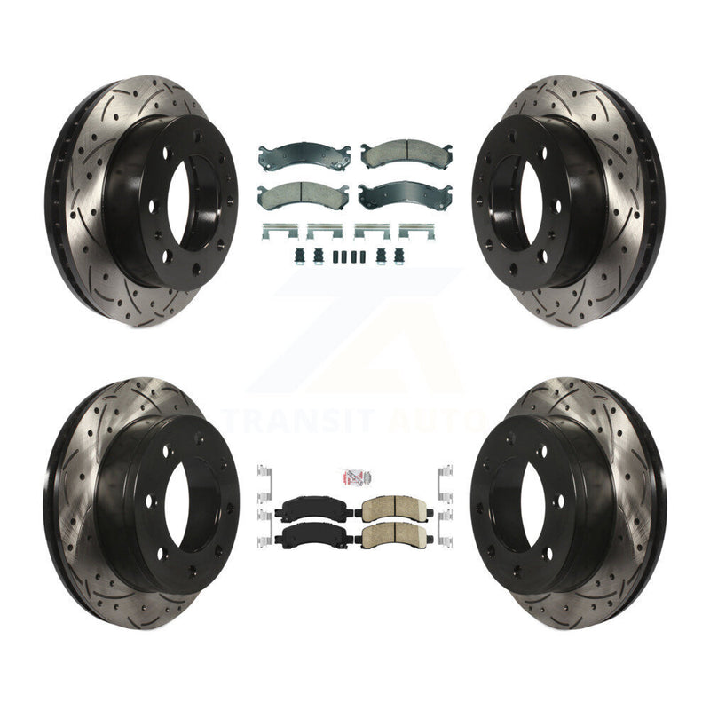 Transit Auto KDA-102837 Disc Brake Kit for 2003-2010 Chevrolet Express 2500, GMC Savana 2500 - Front and Rear product image