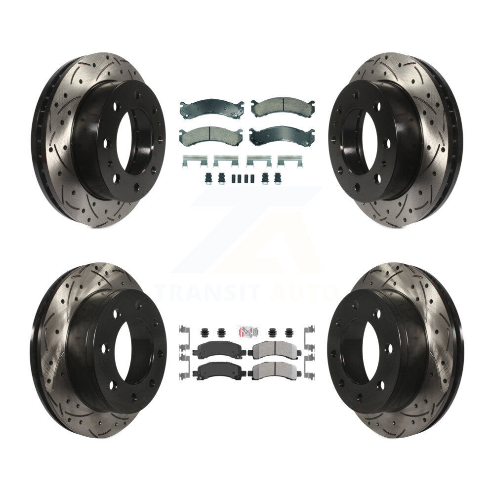 Transit Auto KDA-102838 Disc Brake Kit for 2003-2010 Chevrolet Express 2500, GMC Savana 2500 - Front and Rear product image
