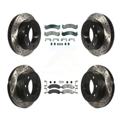 Transit Auto KDA-102838 Disc Brake Kit for 2003-2010 Chevrolet Express 2500, GMC Savana 2500 - Front and Rear product image