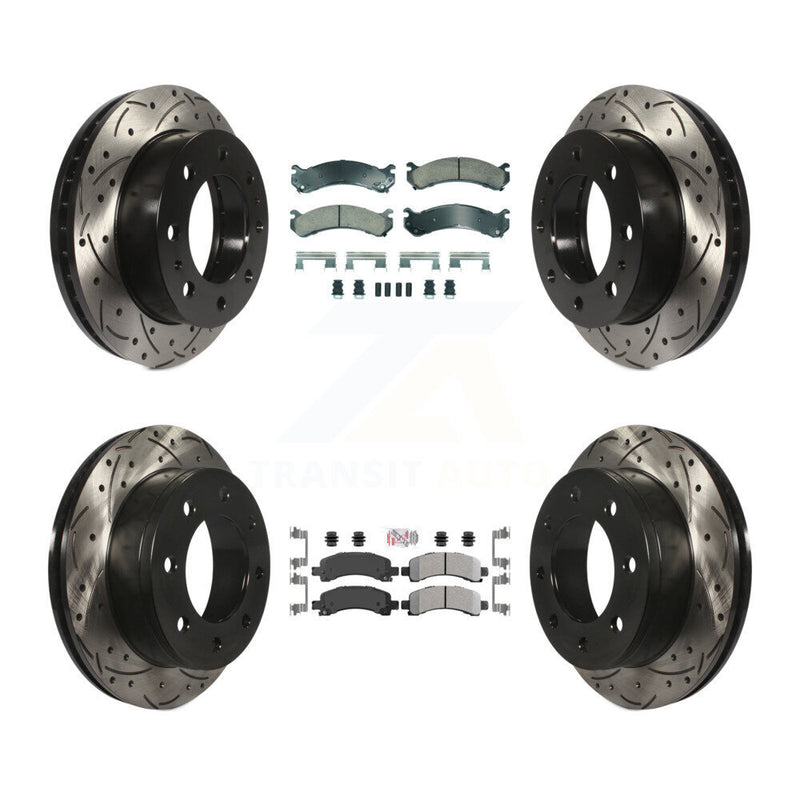 Transit Auto KDA-102838 Disc Brake Kit for 2003-2010 Chevrolet Express 2500, GMC Savana 2500 - Front and Rear product image